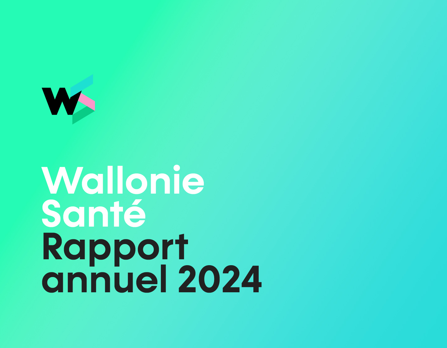 Wallonie Santé - Rapport annuel 2024